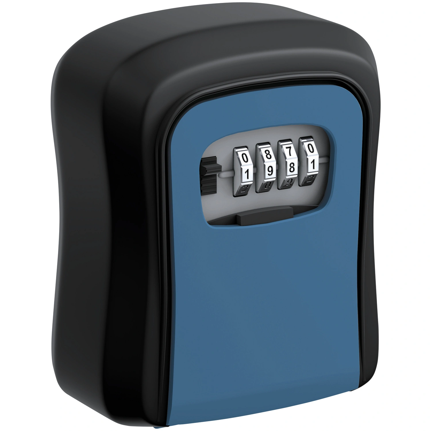 Schlüsselkasten »Schlüsselsafe SSZ 200 – schwarz/blau«