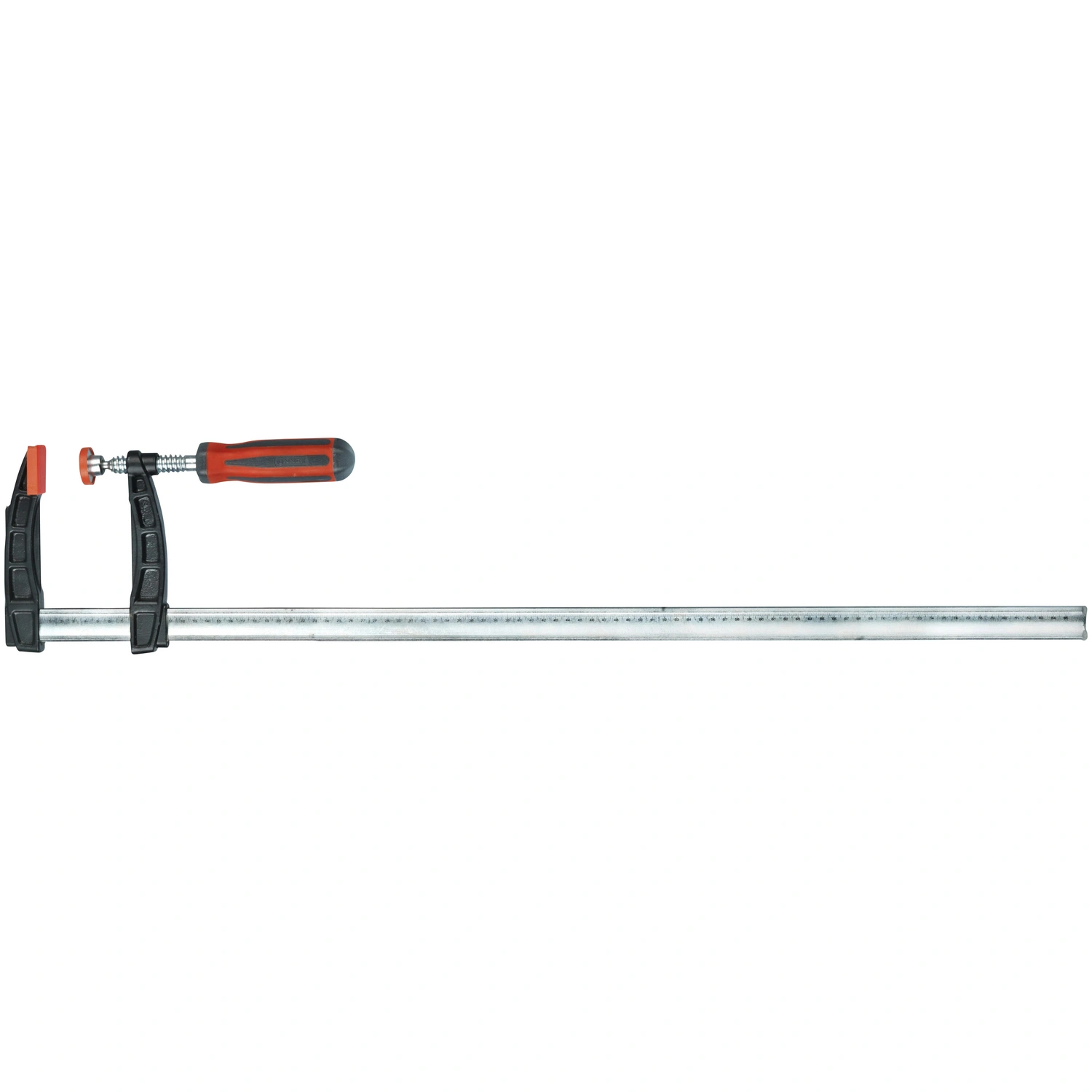 Schraubzwinge, Spannweite: 120 – 800 mm, Temperguss