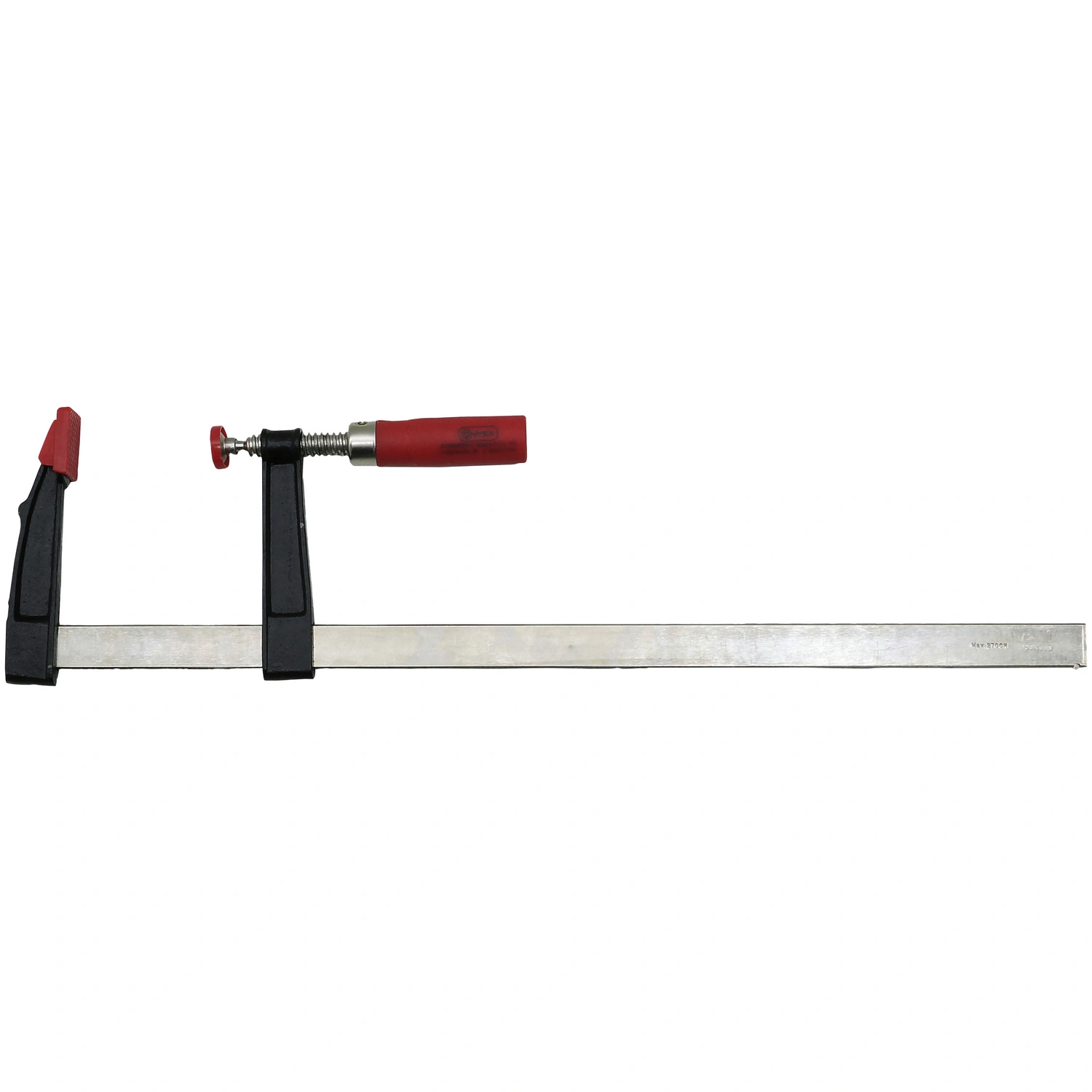 Schraubzwinge, Spannweite: 600 mm, Temperguss, 69 cm