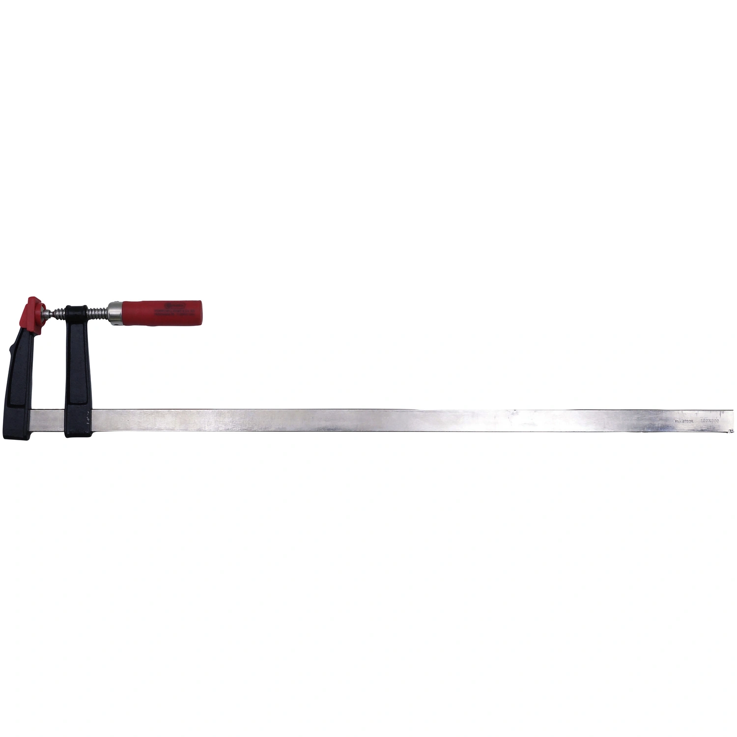 Schraubzwinge, Spannweite: 800 mm, Temperguss, 90 cm