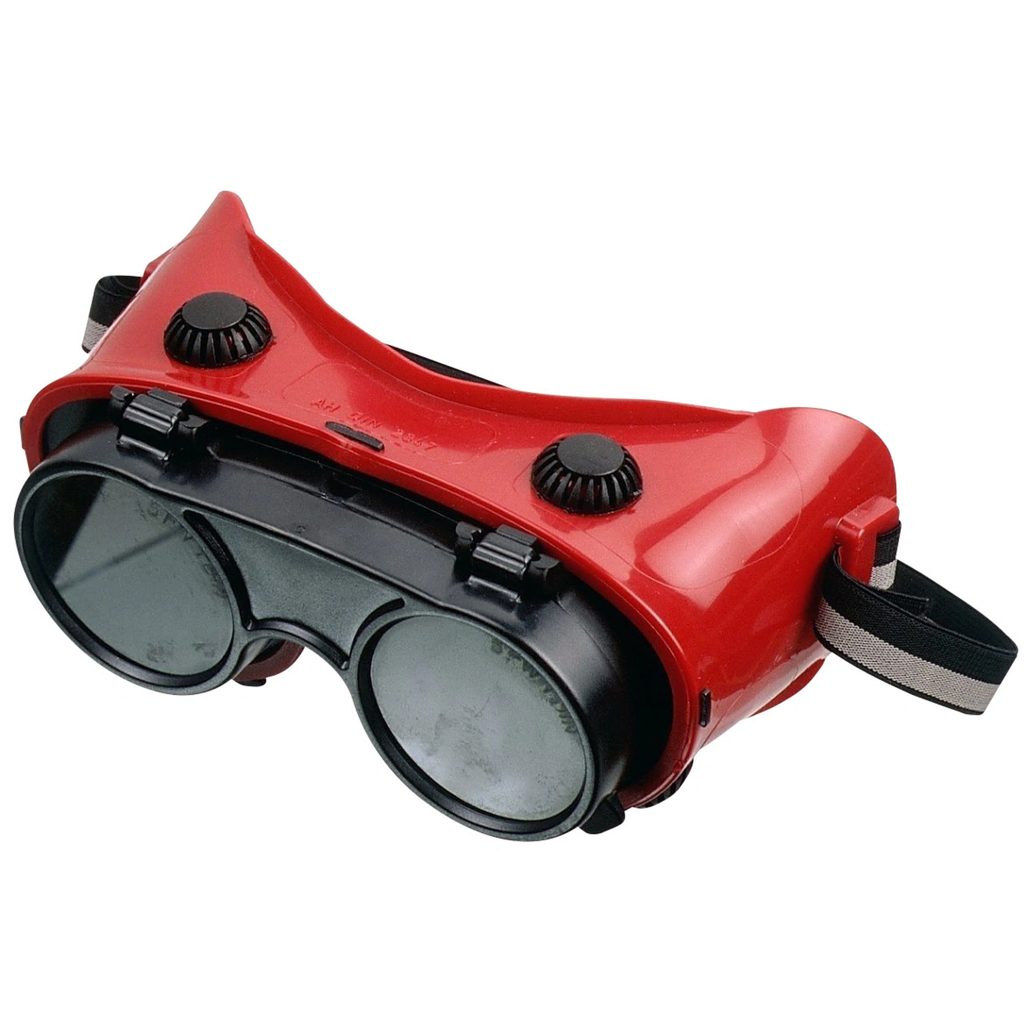 Schutzbrille »Schweißer-/Schutzbrille »rot/schwarz««, Acetat, grün
