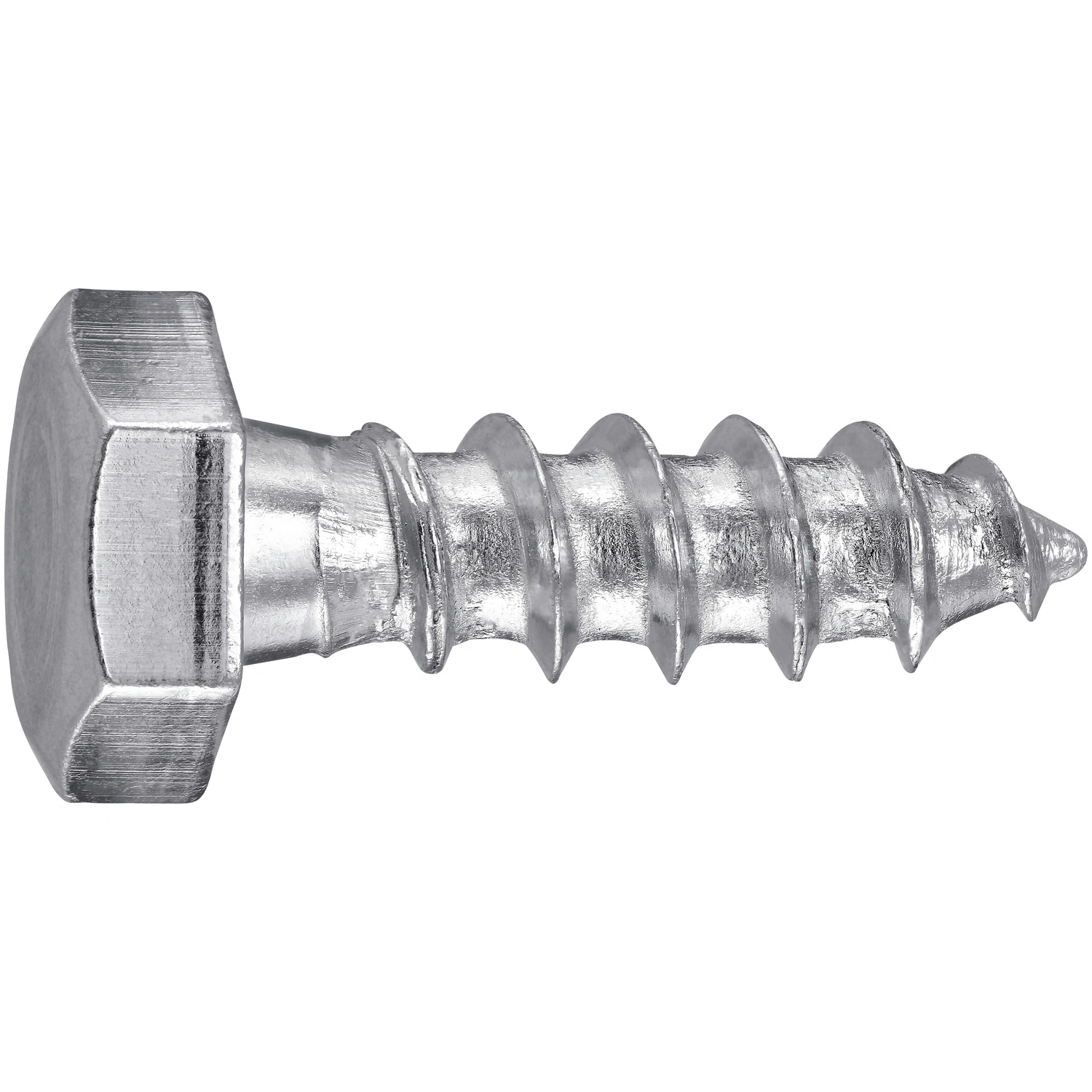 Sechskant-Holzschraube, ØxL: 6 x 20 mm, Verzinkt