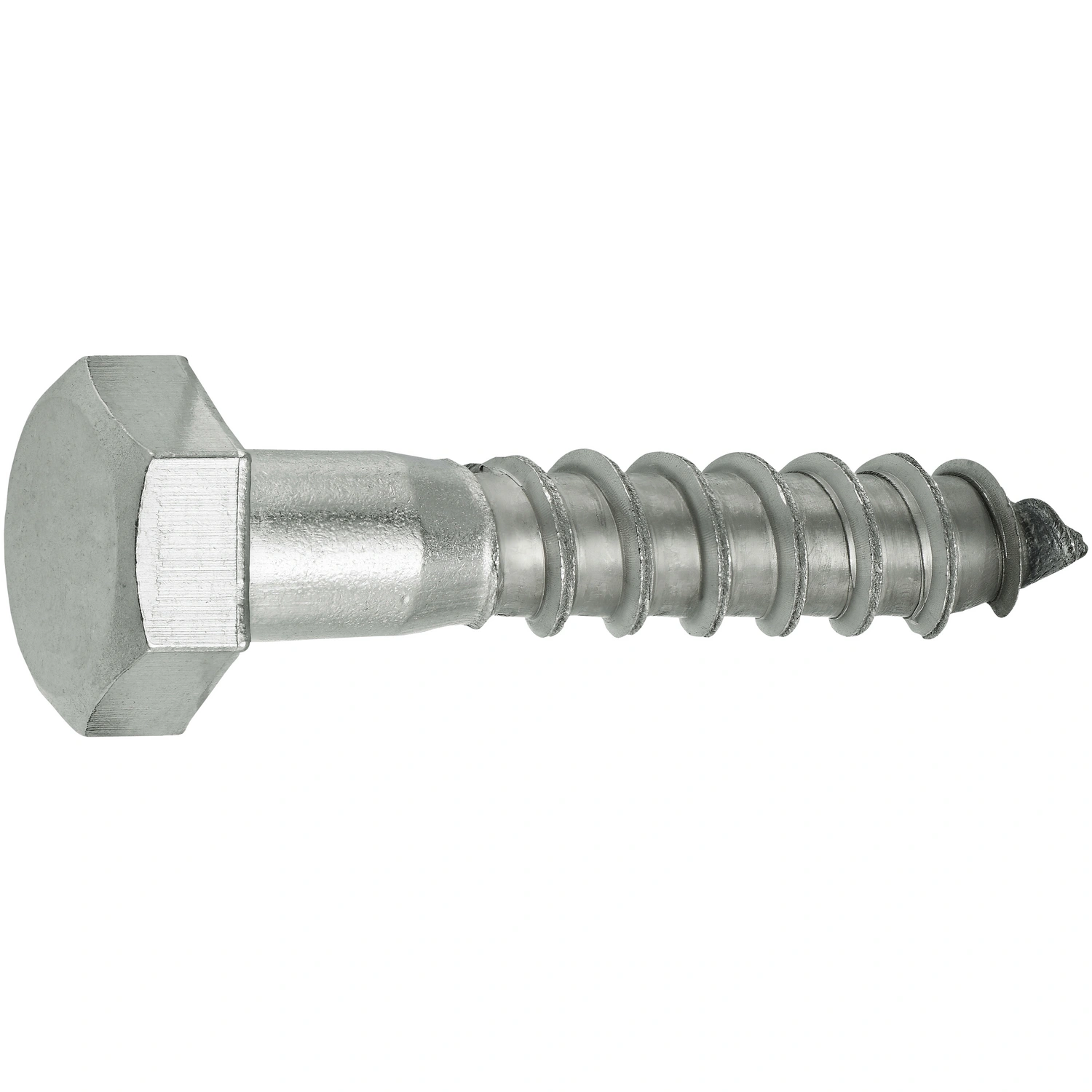 Sechskant-Holzschraube, ØxL: 8 x 40 mm, rostfreier Edelstahl A2