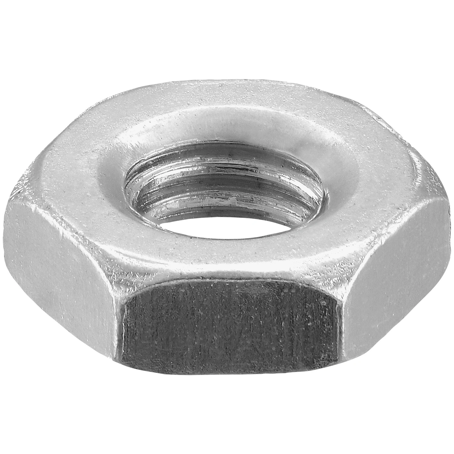 Sechskantmuttern, M3, Silber, Stahl
