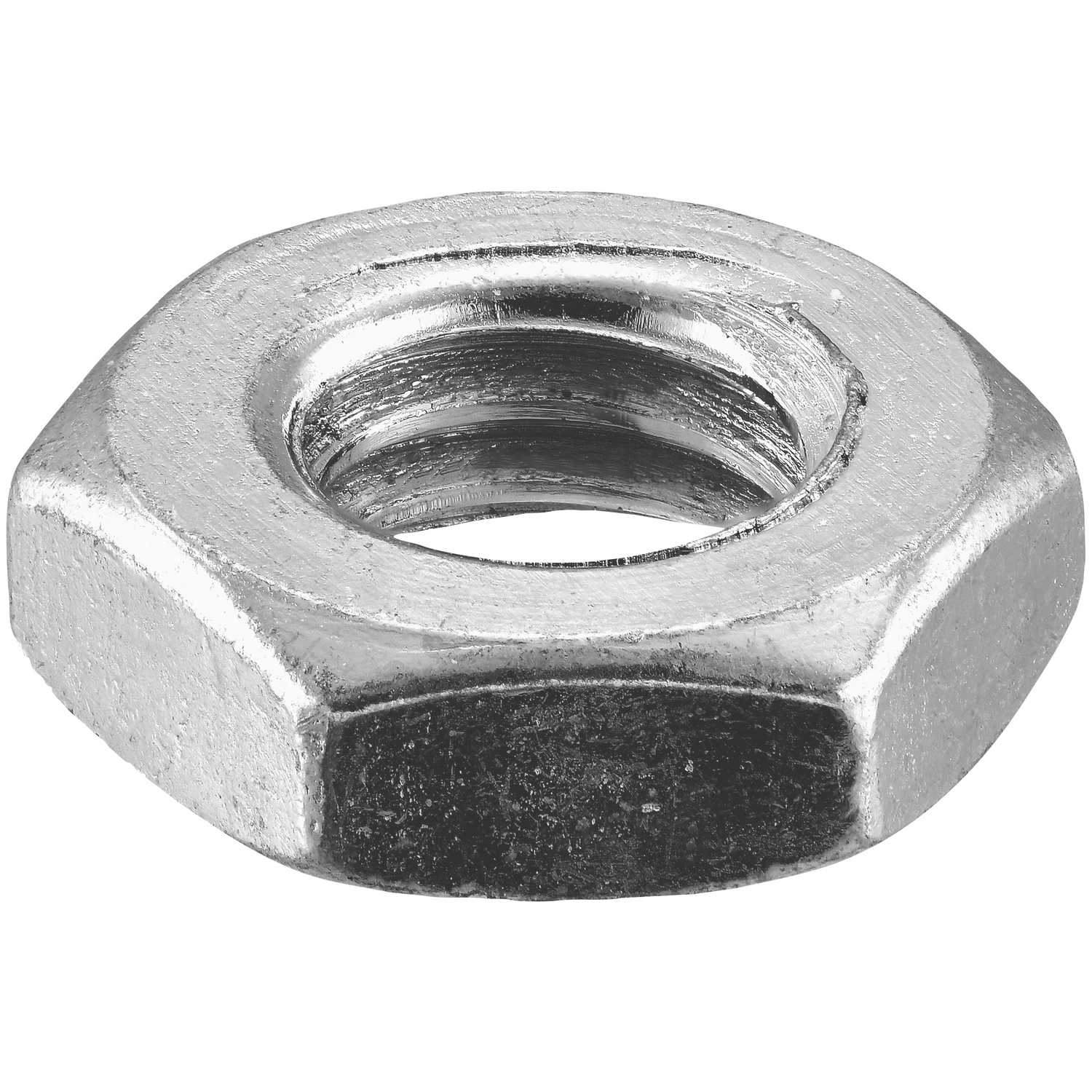 Sechskantmuttern, M6, Silber, Stahl