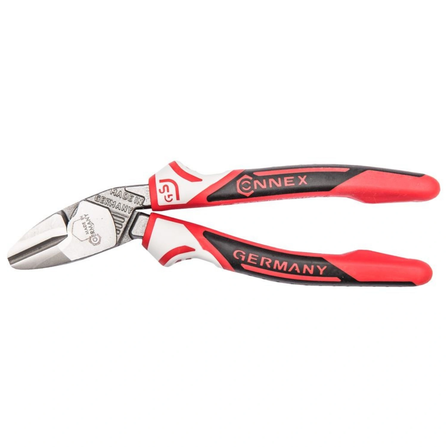 Seitenschneider »EvoCut«, gekröpft, rot/silberfarben/schwarz