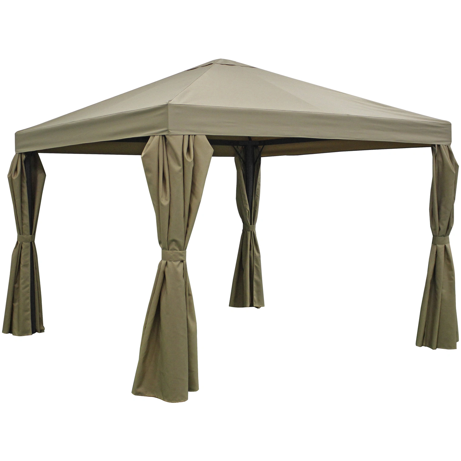 Seitenteile, Breite: 300 cm, Polyester, hellbraun