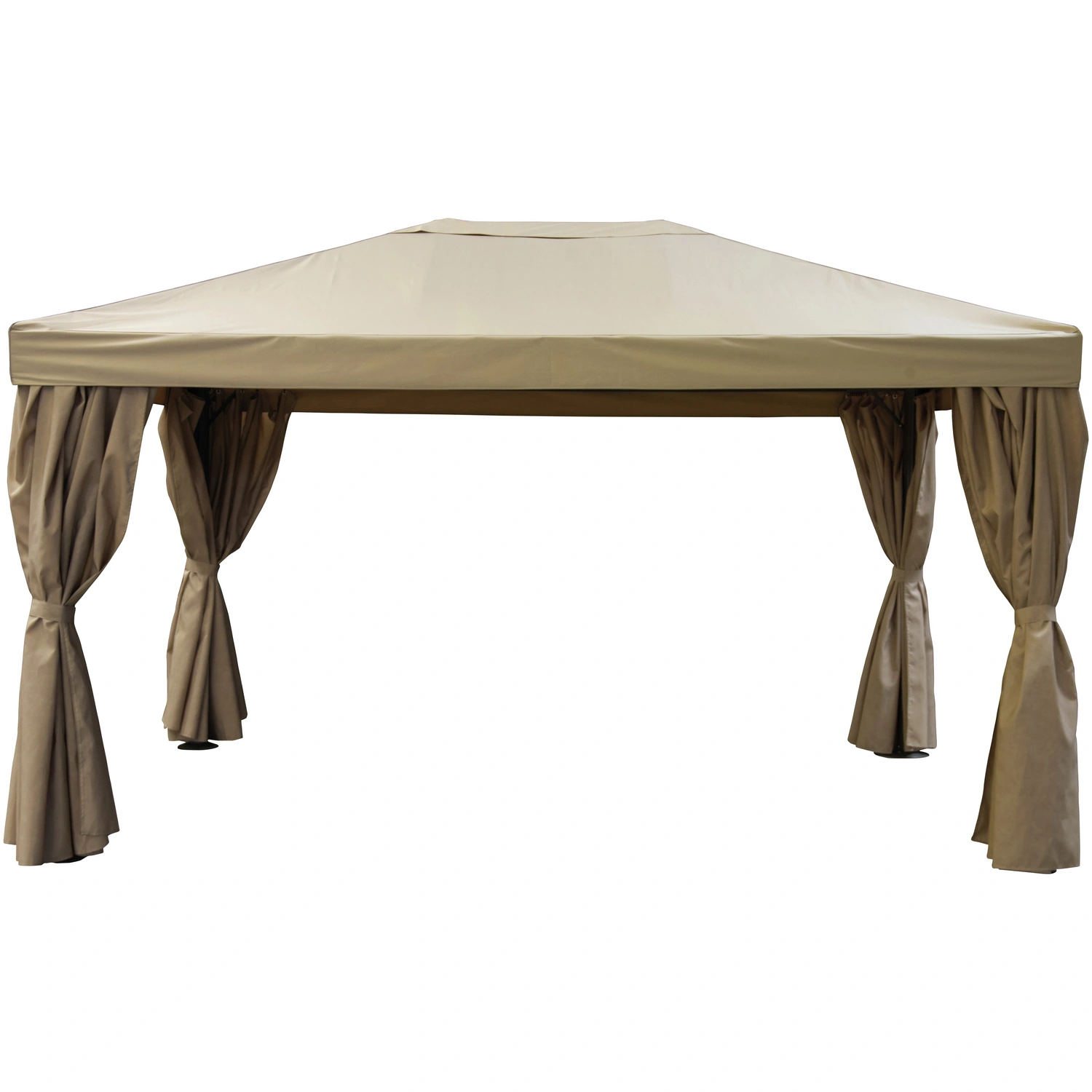 Seitenteile, Breite: 350 cm, Polyester, hellbraun