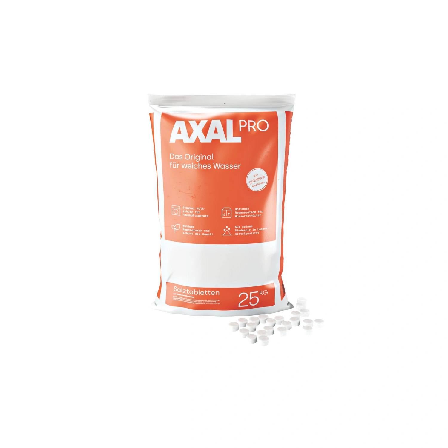 Siedesalztabletten, 25 kg, für Wasserenthärtungsanlagen
