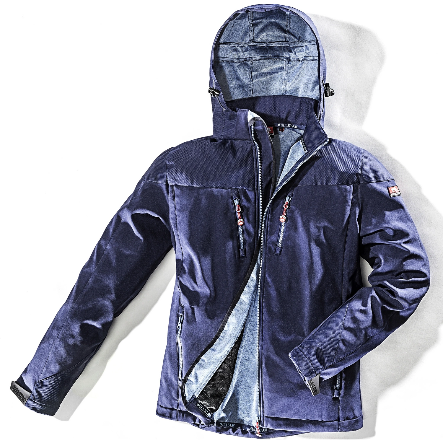 Softshelljacke, marine, Polyester/Elastan, Gr. XL