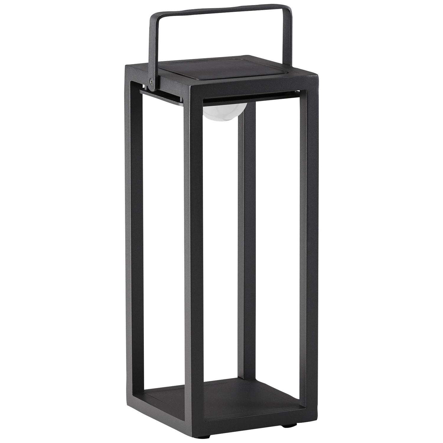 Solarleuchte, Höhe: 53 cm, anthrazit, aluminium