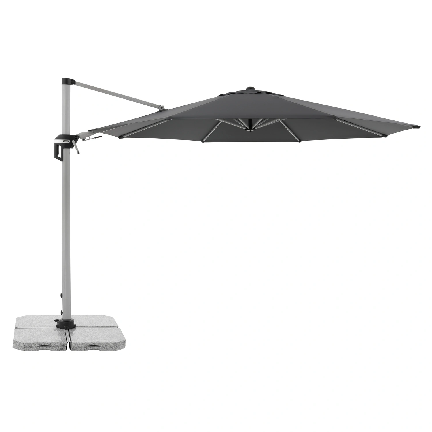 Beschwerplatte, für Sonnenschirme, anthrazit, Länge: 50 cm