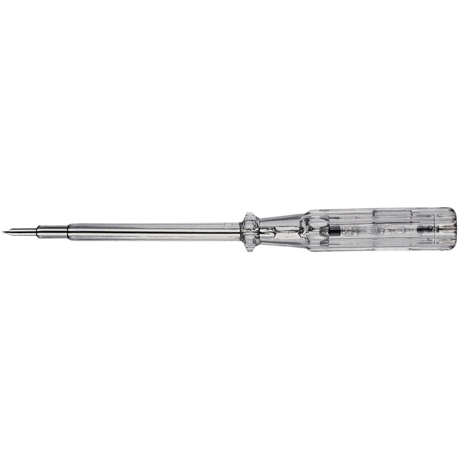 Spannungsprüfer, Klingenlänge: 100 mm, Metall, Längsschlitz, 40g