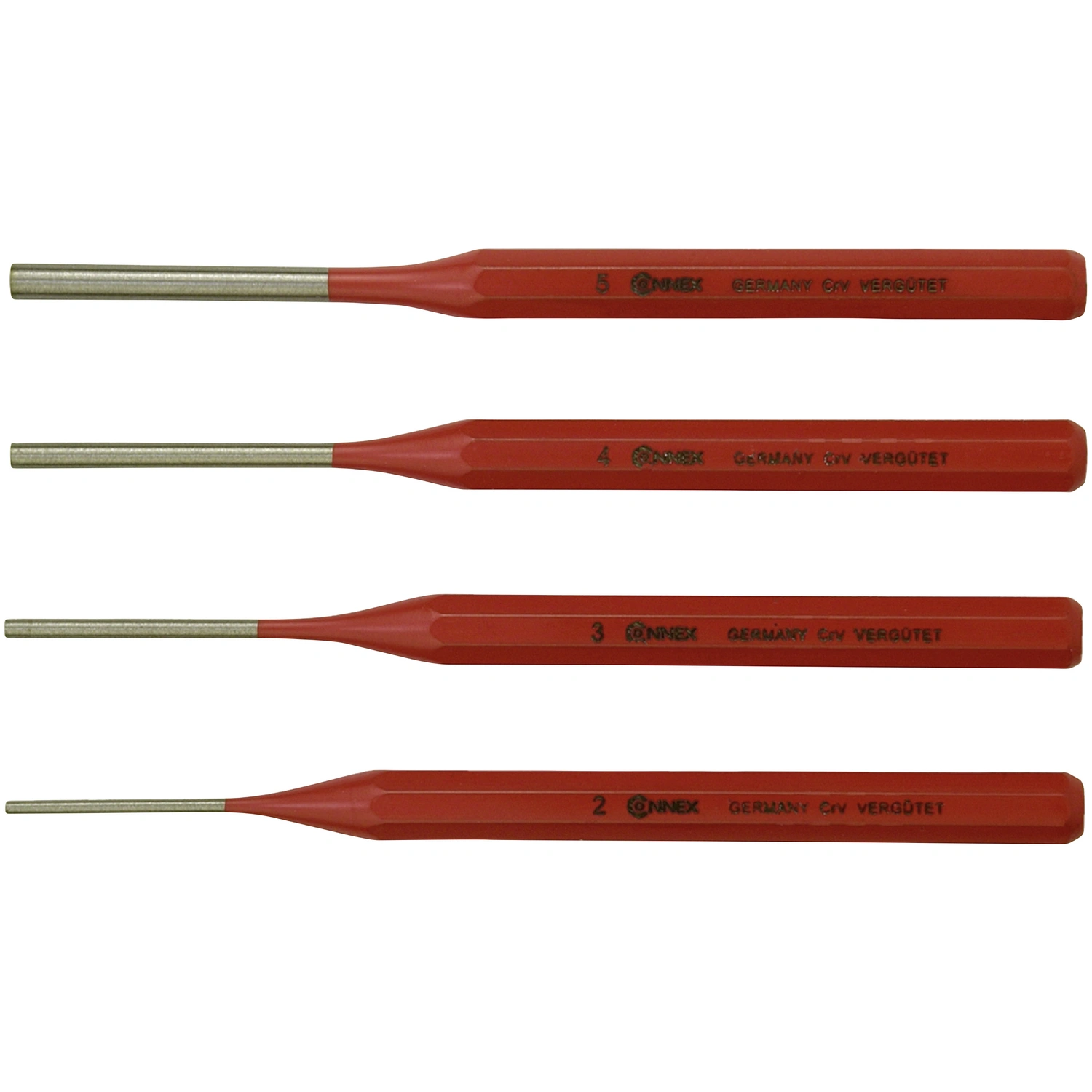 Splintentreibersatz, Länge: 15 cm, Chrom-Vanadium-Stahl