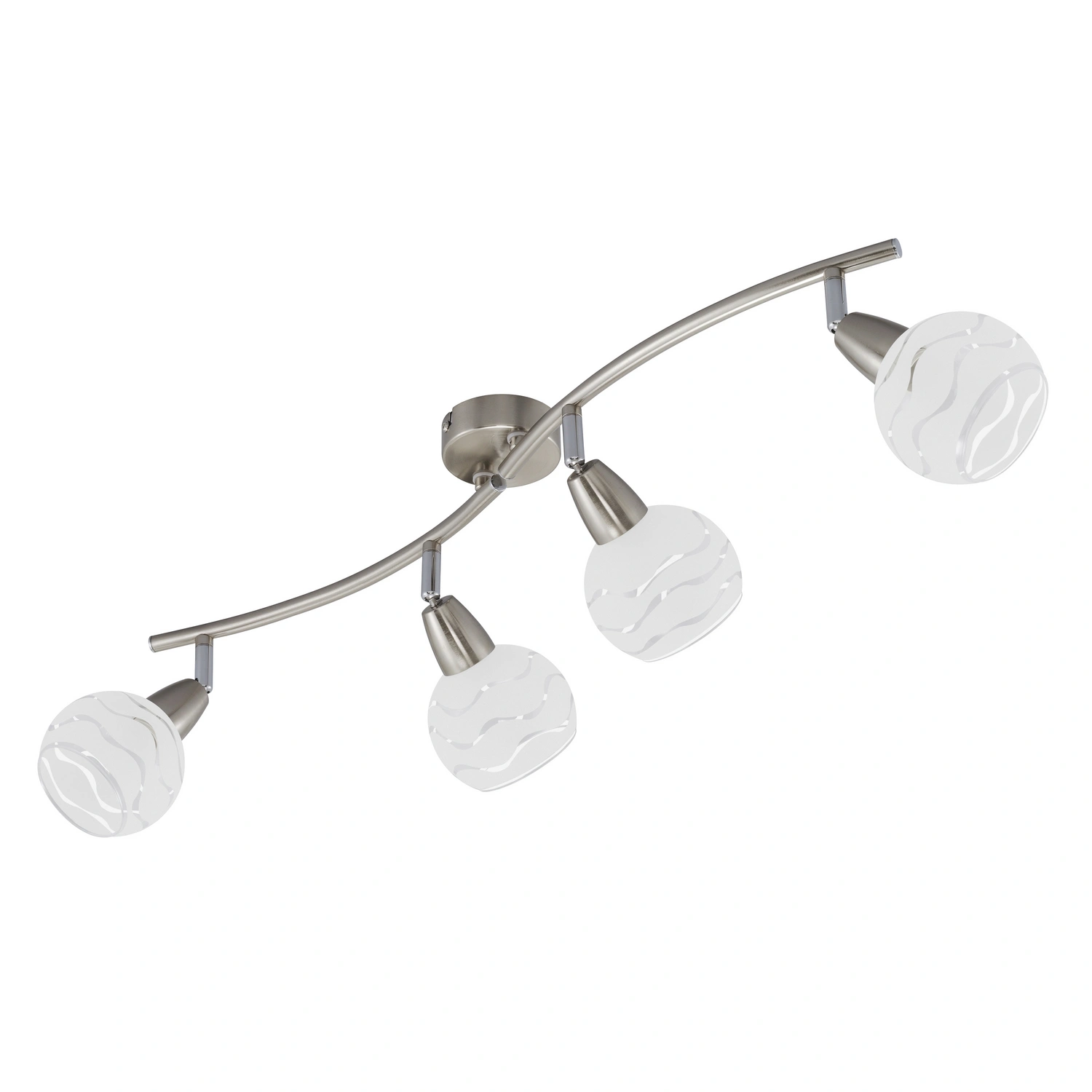 Spotbalken »VIOLA«, Länge: 70 cm, Höhe: 13 cm, chromfarben