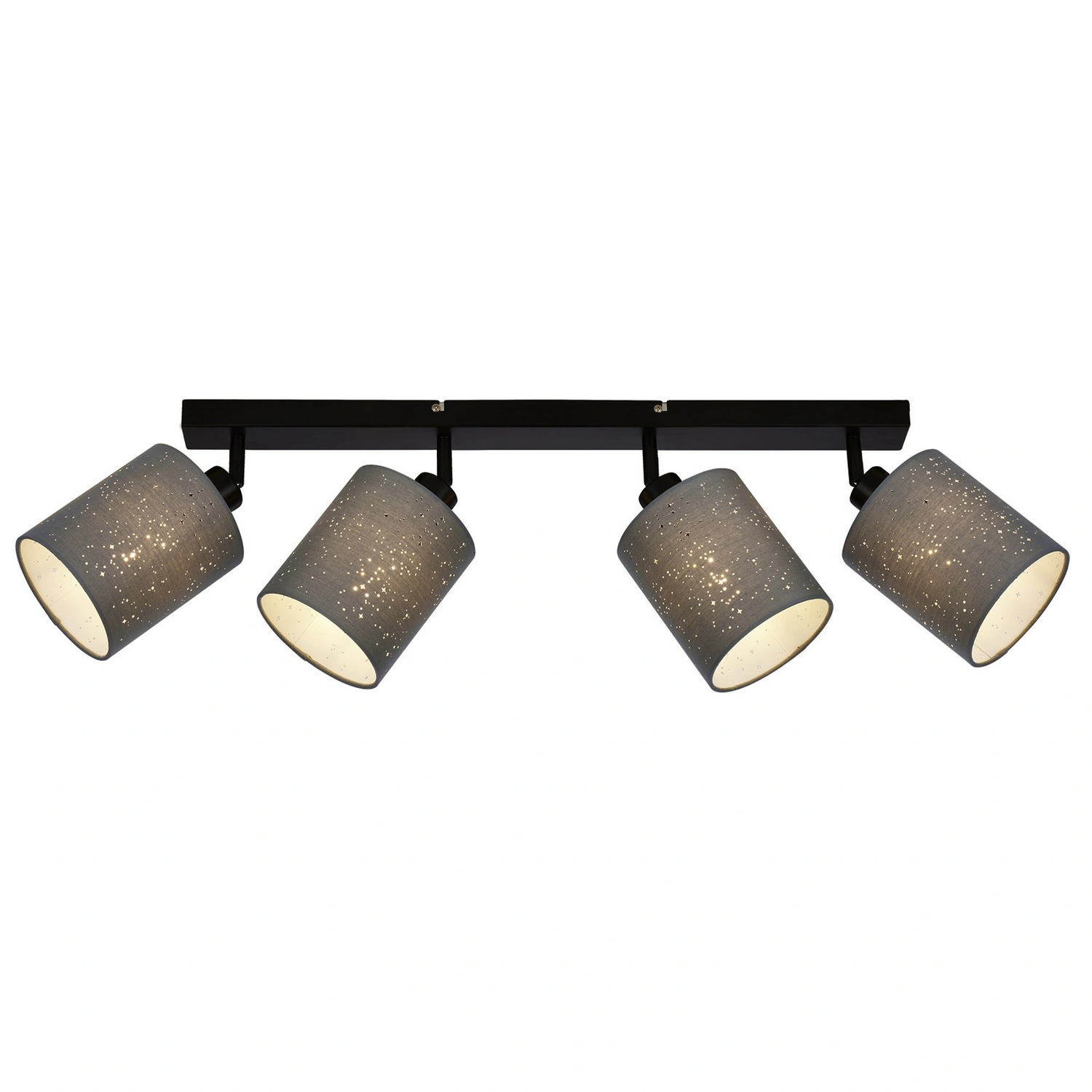 Spotleuchte »STOFA«, Länge: 65 cm, Höhe: 19,5 cm, schwarz-grau