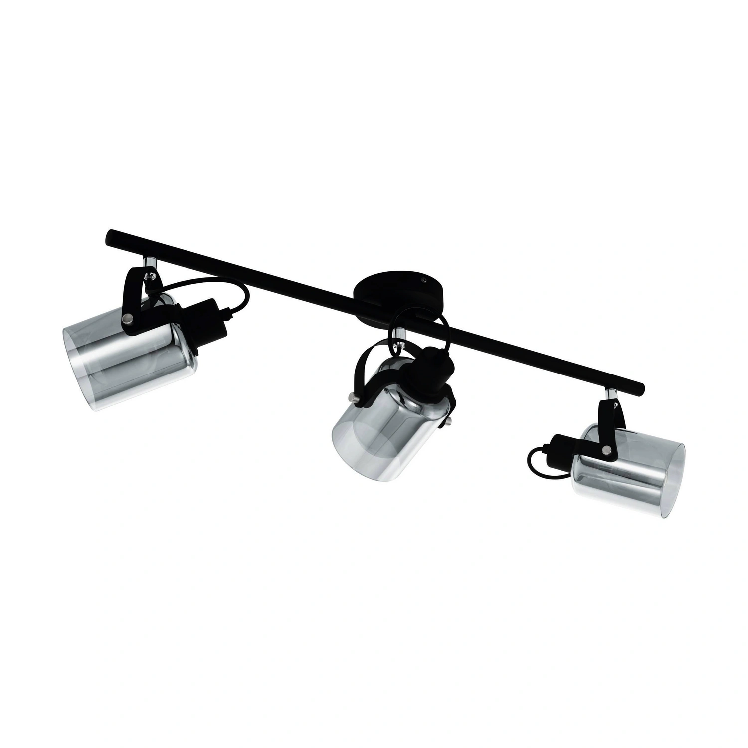 Spotstrahler »CALERINO«, schwarz/chromfarben, 40 W, Stahl