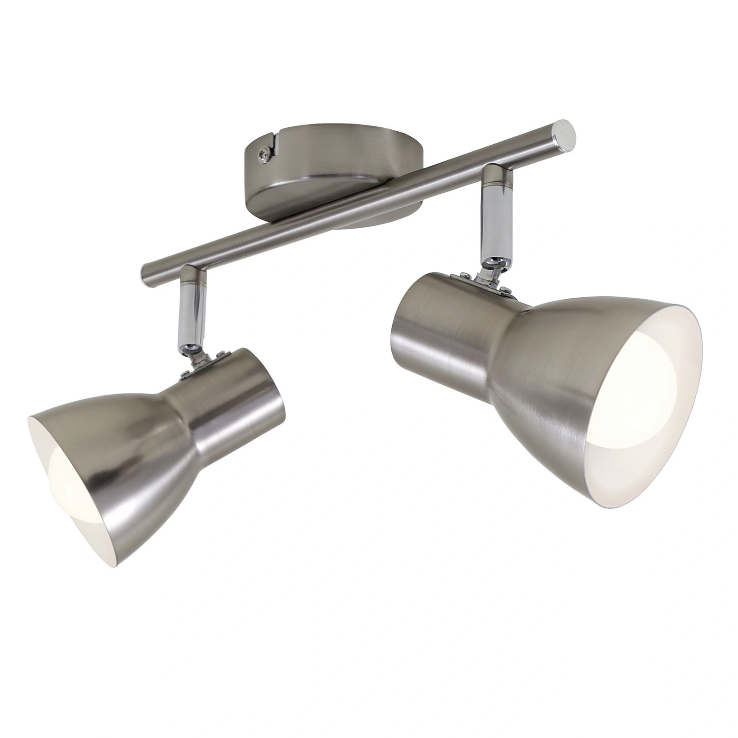 Spotstrahler »CUP«, Länge: 27,5 cm, Höhe: 15 cm, nickelfarben matt