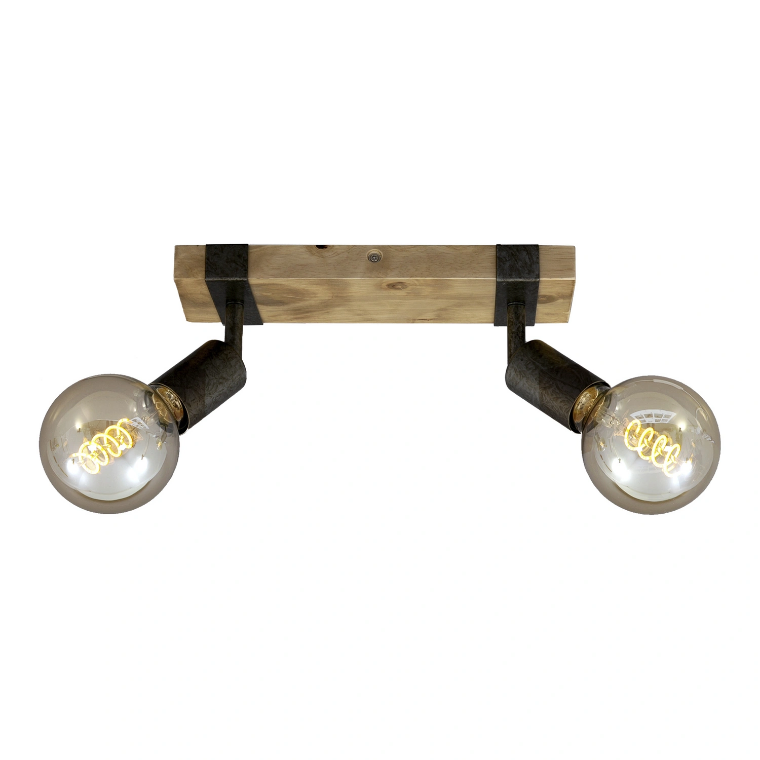 Spotstrahler »WOOD BASIC«, Länge: 28 cm, Höhe: 9 cm, graumetallic