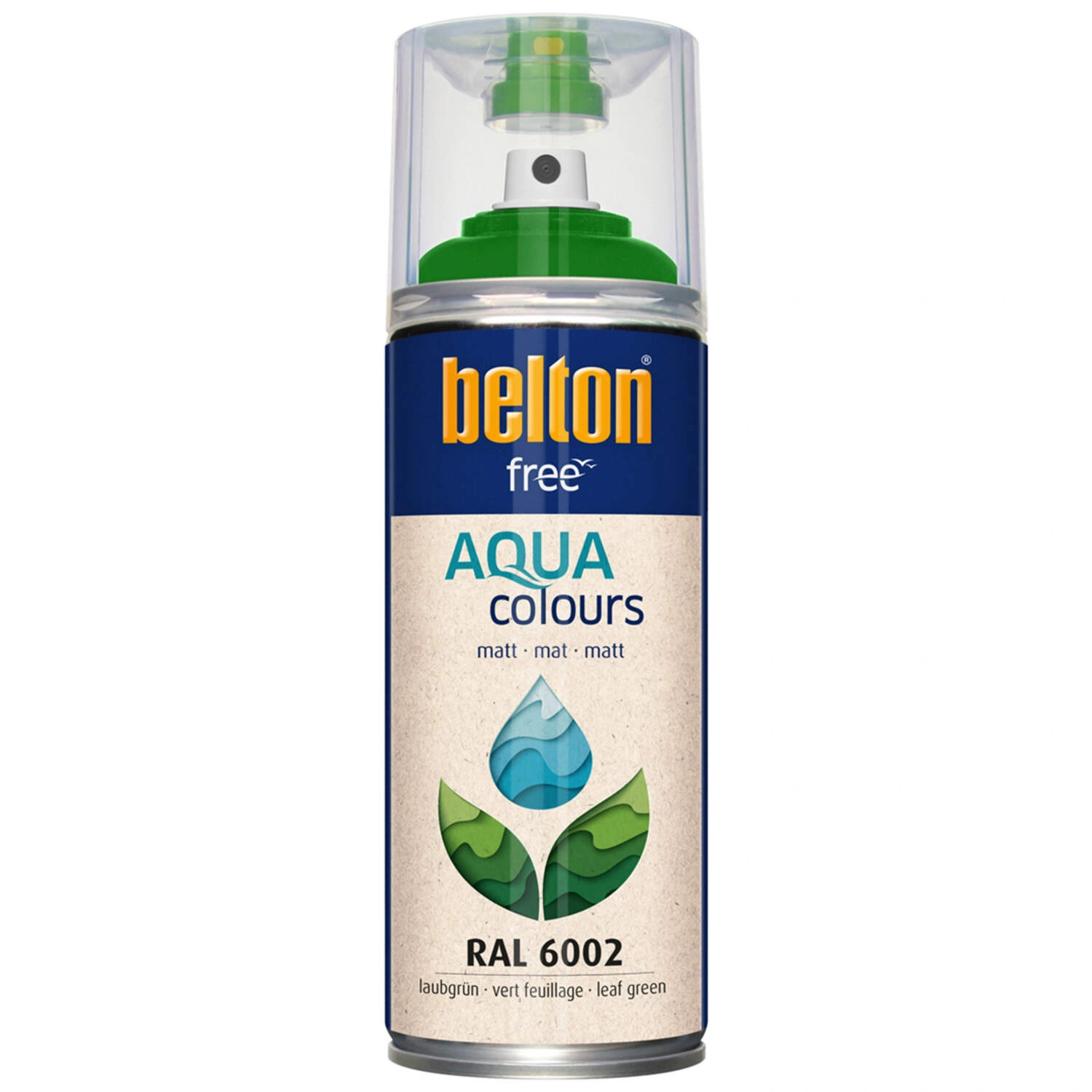 Sprühlack »free«, laubgrün, matt, 400ml