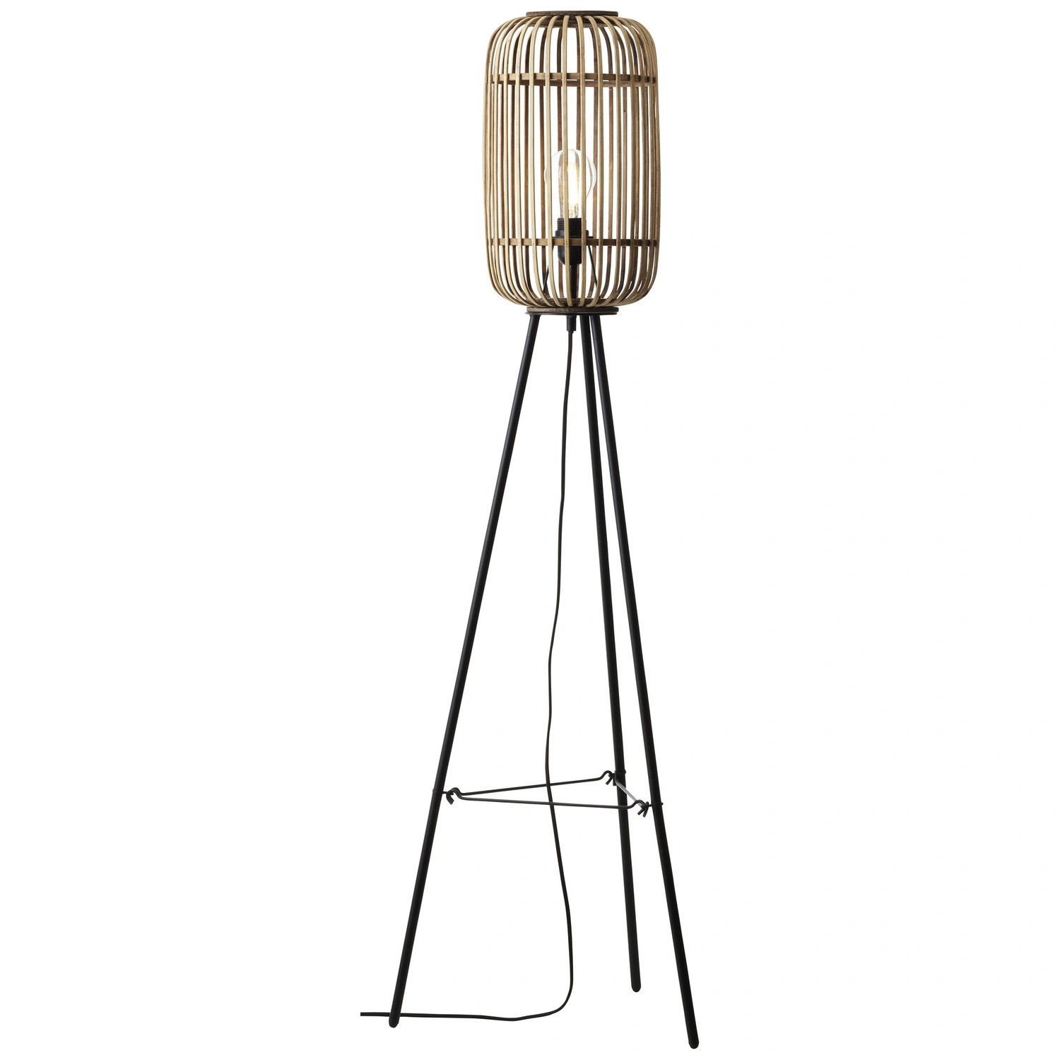 Stehleuchte »WOODROW«, E27, Höhe: 130 cm