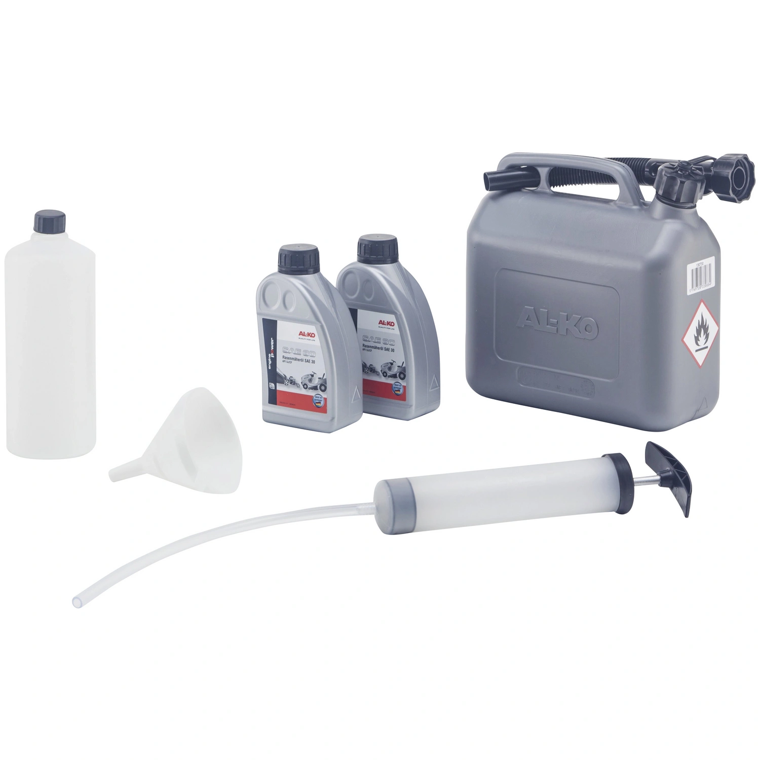Starterset für 4-Takt-Benzinmotoren, Kunststoff, weiß, 2,1 kg