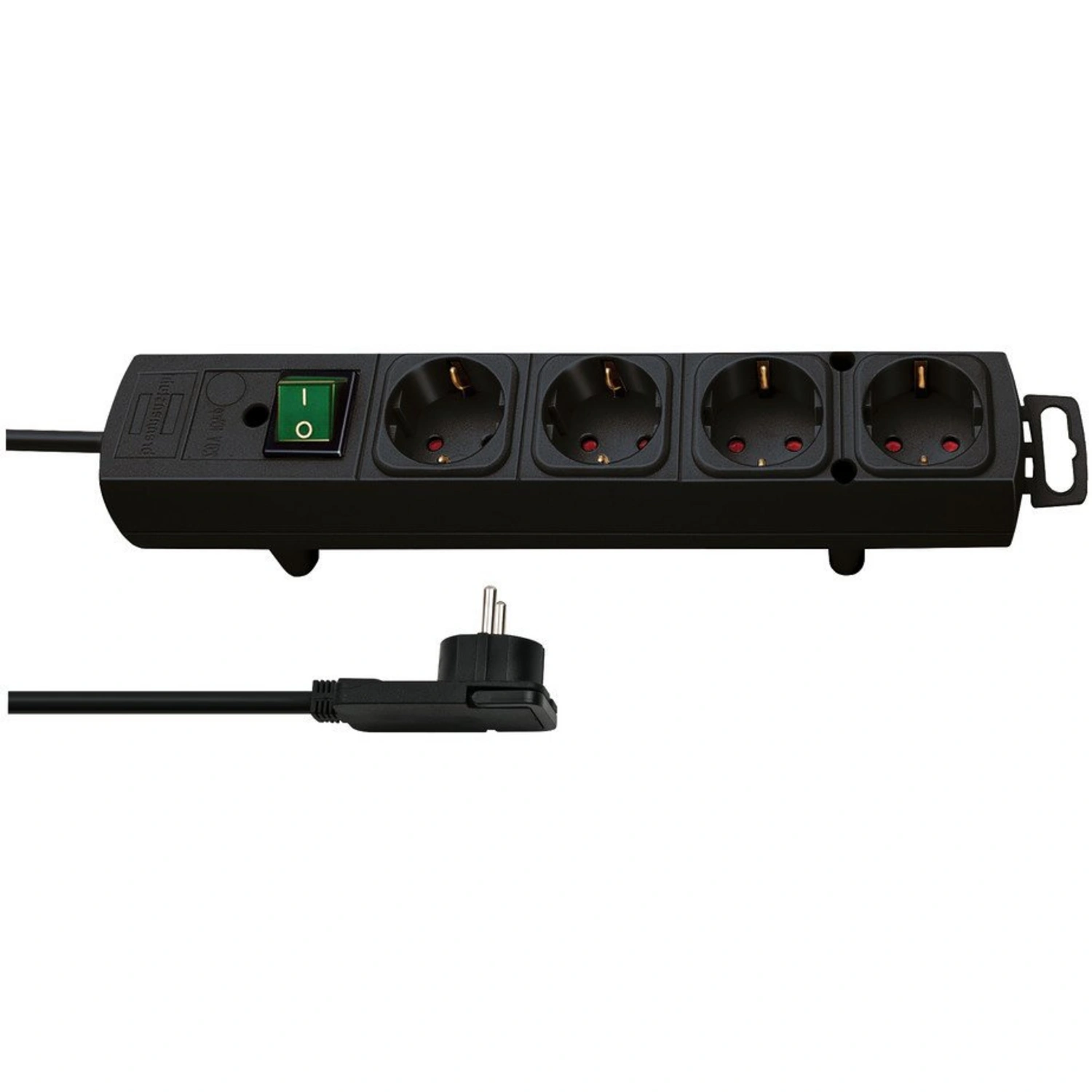 Steckdosenleiste »Comfort Line 1153100100«, schwarz, 240 V, Kabellänge: 2 m