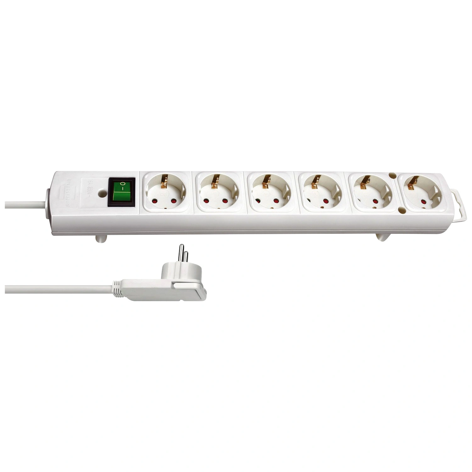Steckdosenleiste »Comfort Line Plus«, 6-fach, Kabellänge: 2 m, IP20