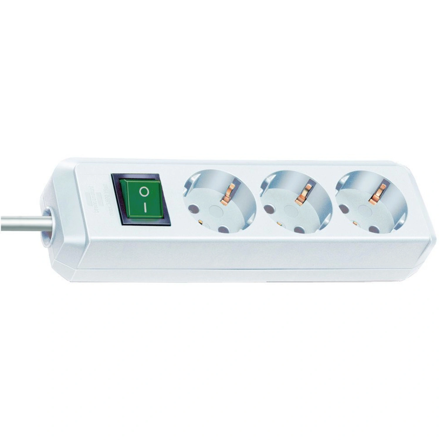 Steckdosenleiste »Eco Line 1152920«, weiß, 240 V, Kabellänge: 5 m