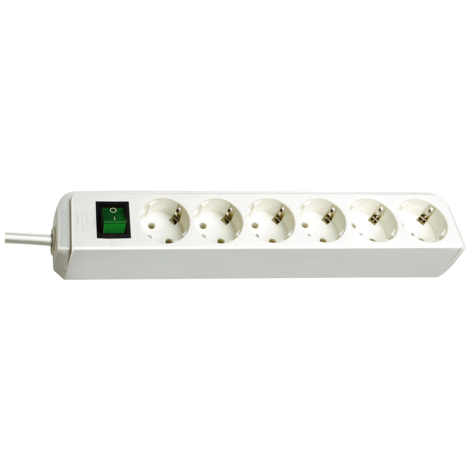 Steckdosenleiste »Eco Line«, 6-fach, Kabellänge: 3 m, IP20