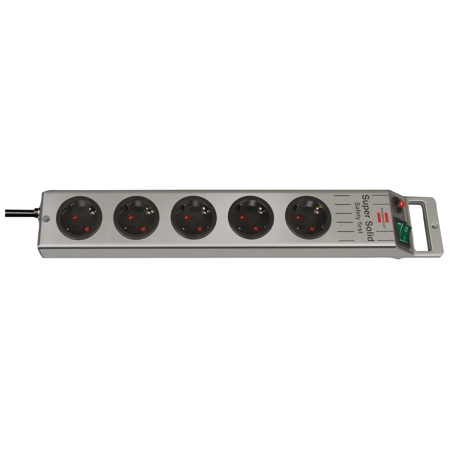 Steckdosenleiste »Super Solid Line«, 5-fach, Kabellänge: 2,5 m, IP20