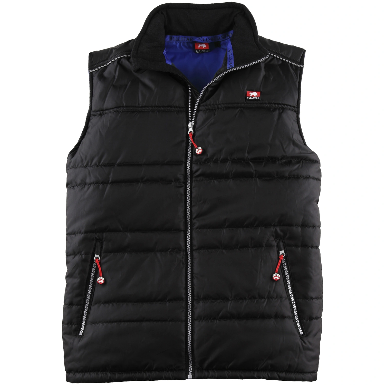 Steppweste, schwarz, Polyester, Gr. XXL