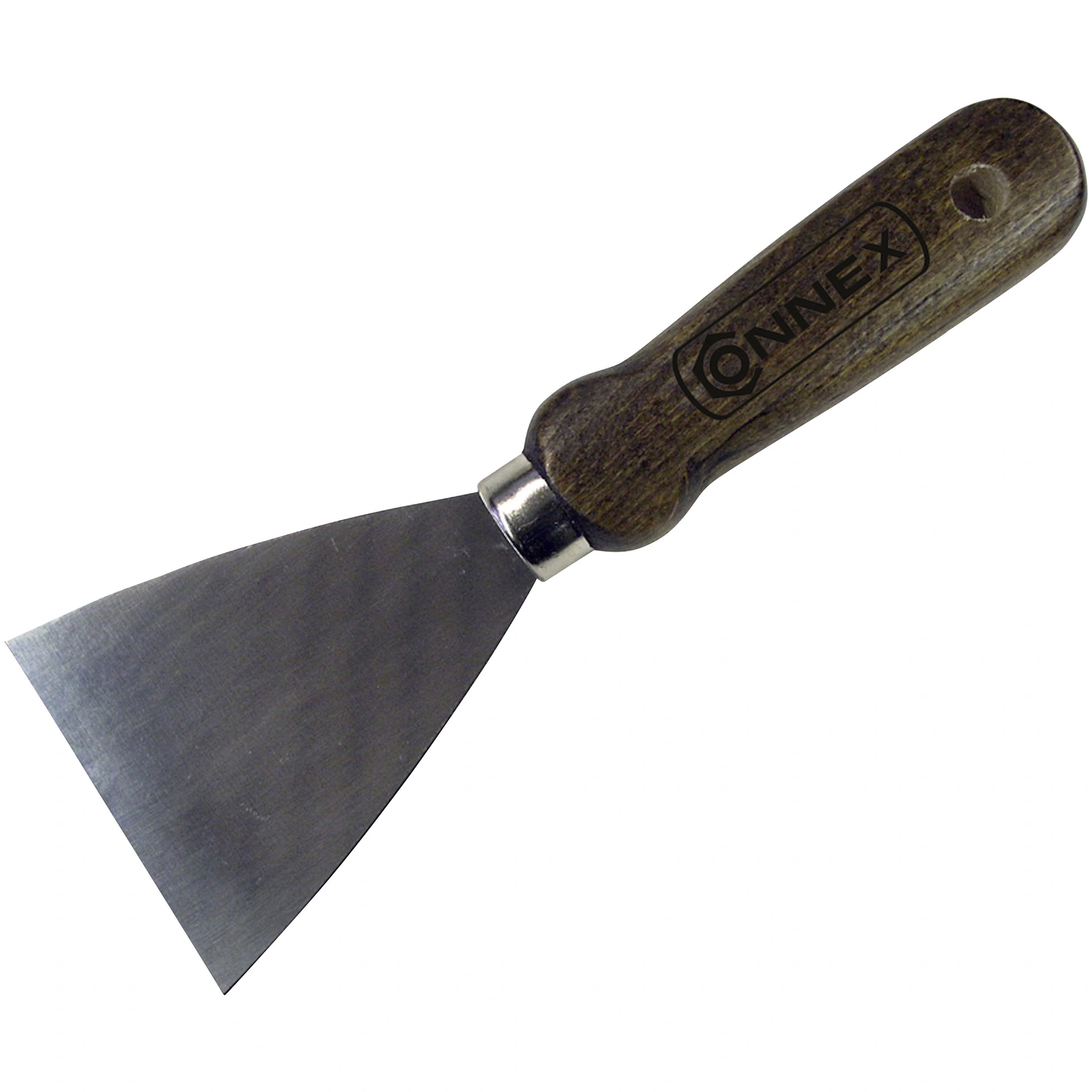 Stoßspachtel, Länge: 19,3 cm, Buchenholz / Kohlenstoffstahl (hcs)