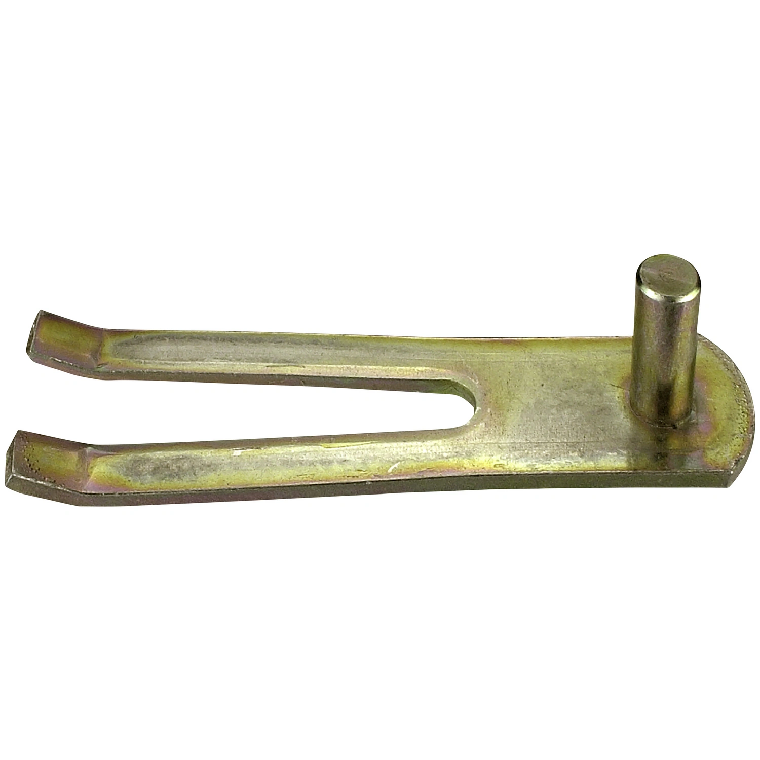 Stützhaken, verzinkter Stahl, goldfarben