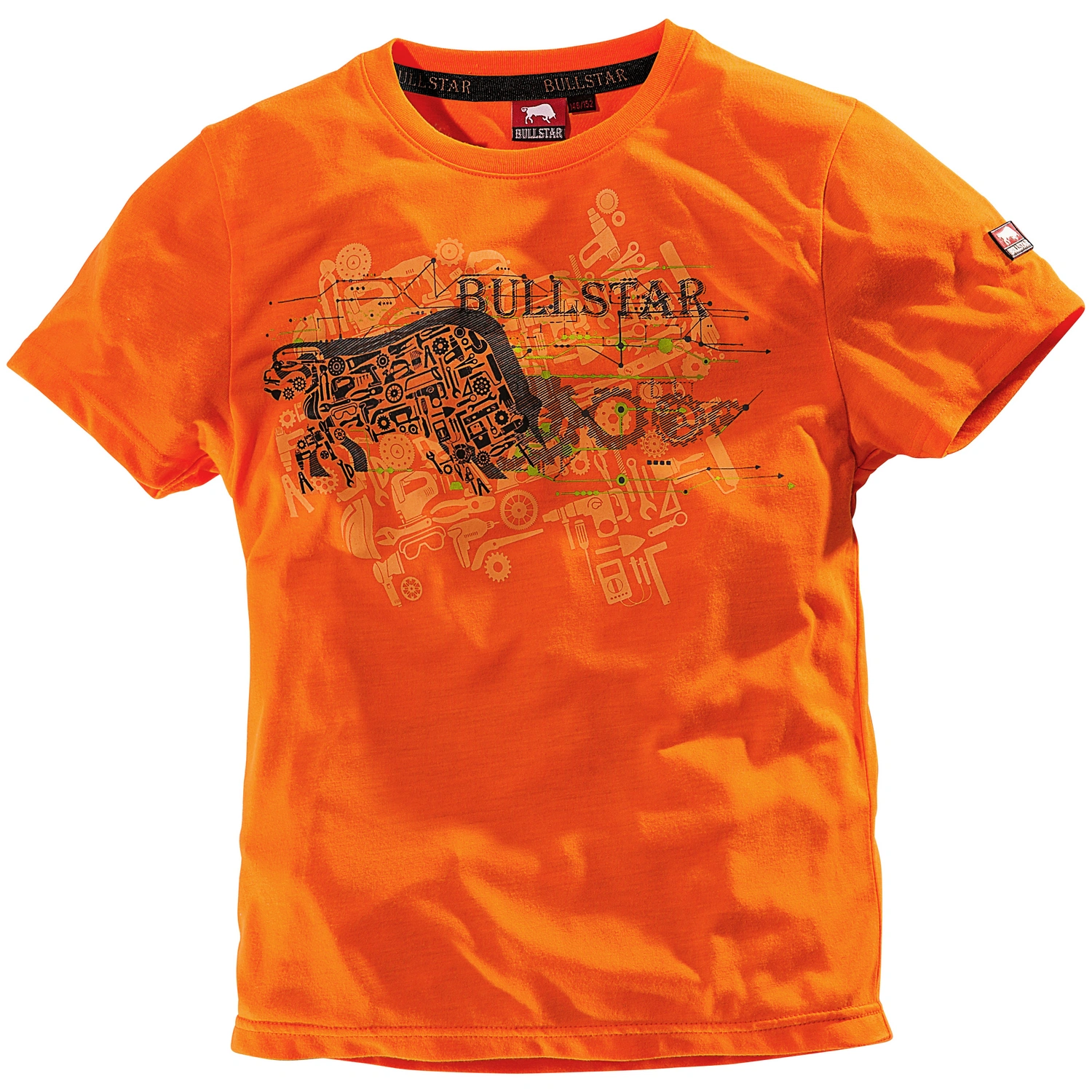 T-Shirt, orange, Polyester, Gr. 122/128