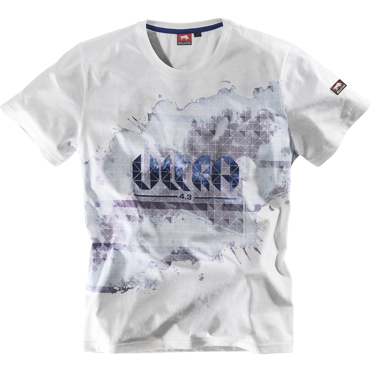 T-Shirt, weiß, Baumwolle, Gr. XXL