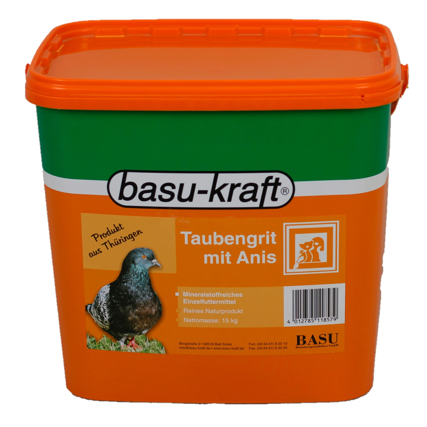 Taubengrit, 15 kg, für Tauben