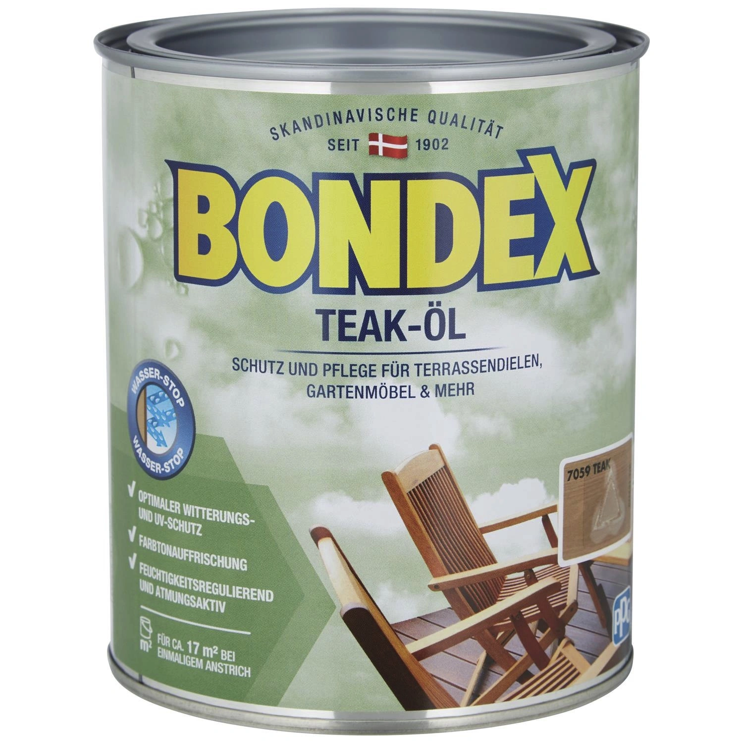 Teak-Öl, teak, matt, 0,75 l