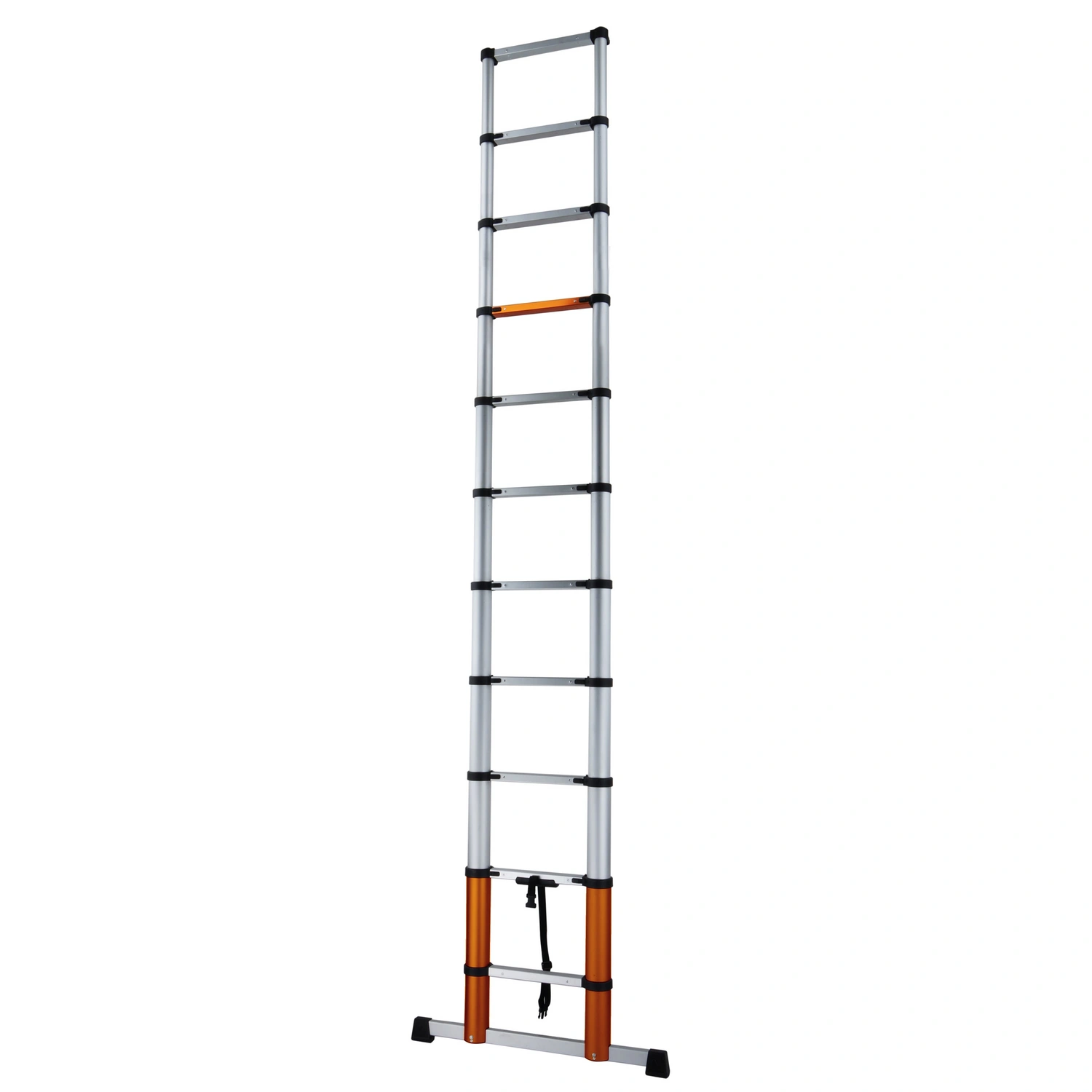 Teleskopleiter »Giraffe AIR«, 11 Stufen, silber