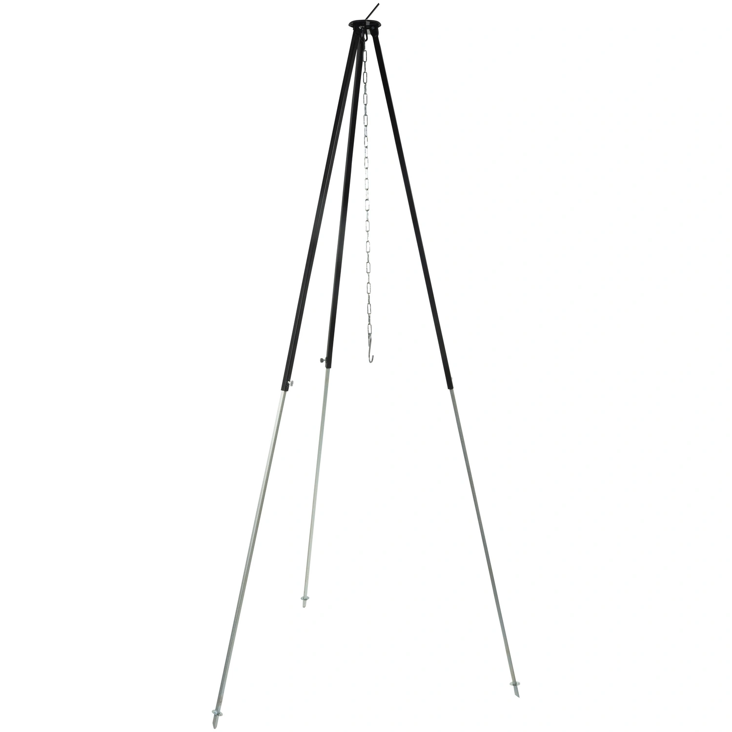 Teleskopständer, schwarz