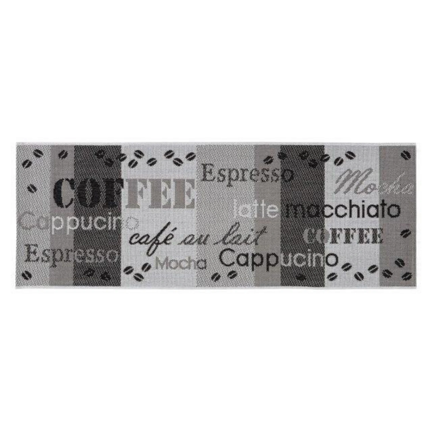 Teppich »Arizona«, BxL: 67 x 180 cm, silberfarben/grau