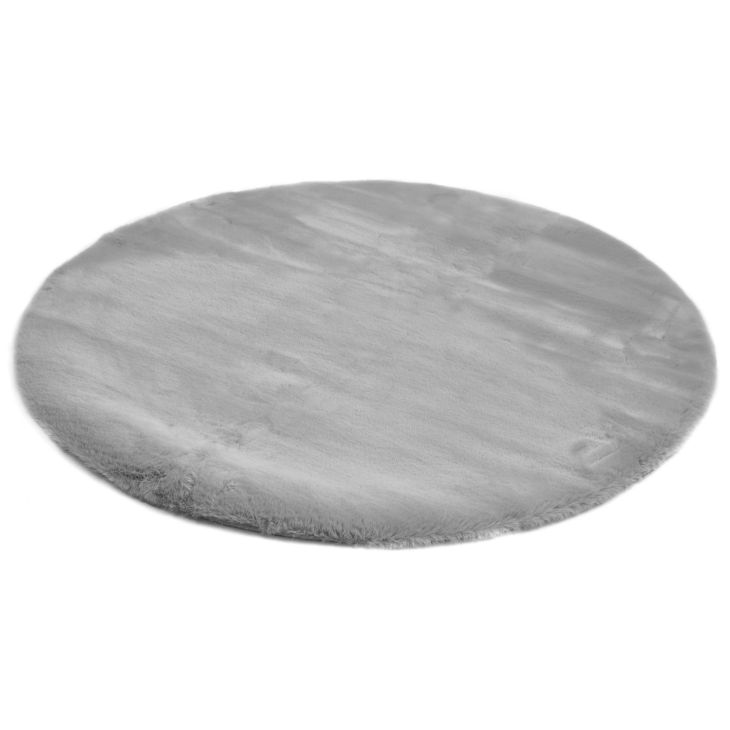 Teppich »Novara«, BxL: 80 x 80 cm, silberfarben/grau