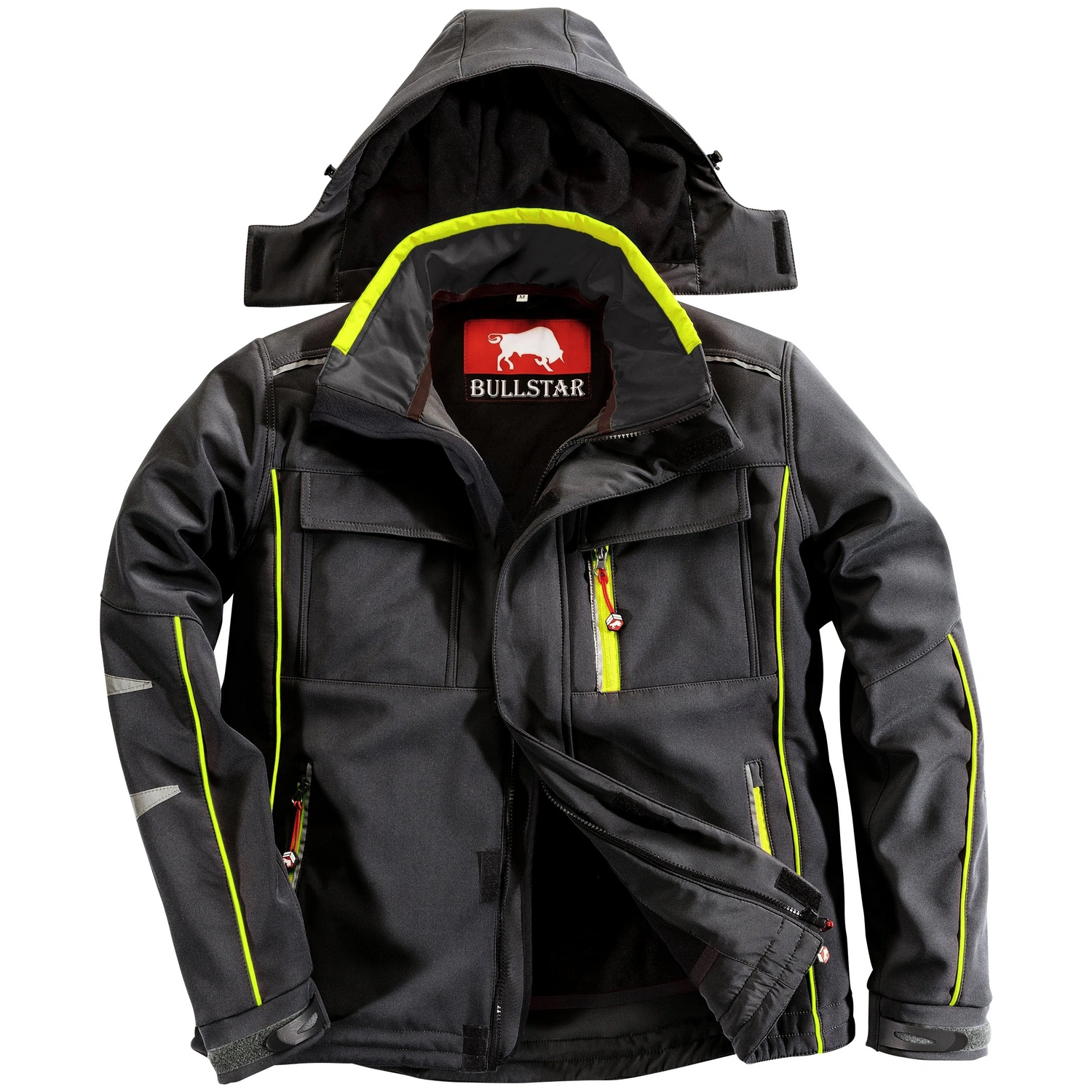 Thermo-Softshelljacke »ULTRA«, schwarz, Polyester/Elastan, Gr. XL