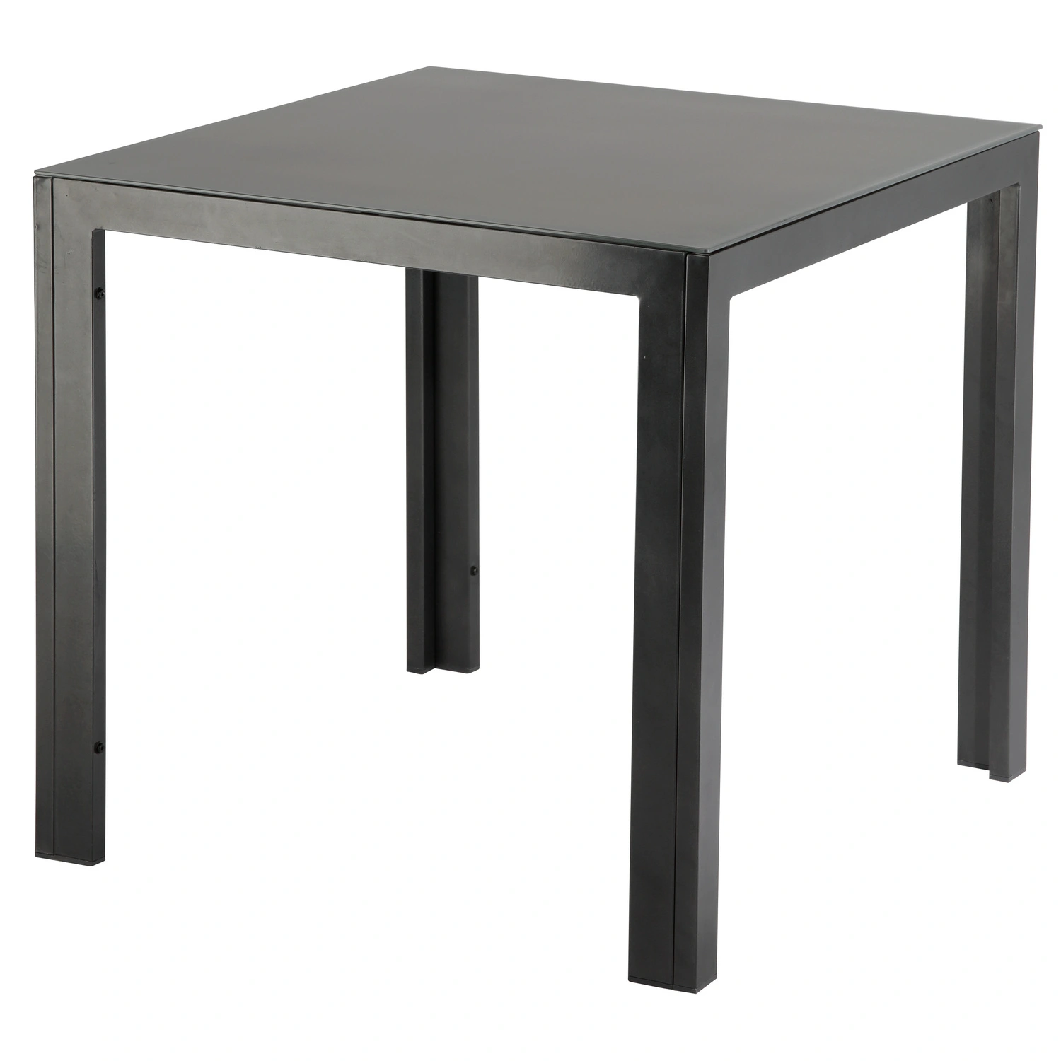 Tisch, BxHxT: 80 x 74 x 80 cm, Tischplatte: Sicherheitsglas