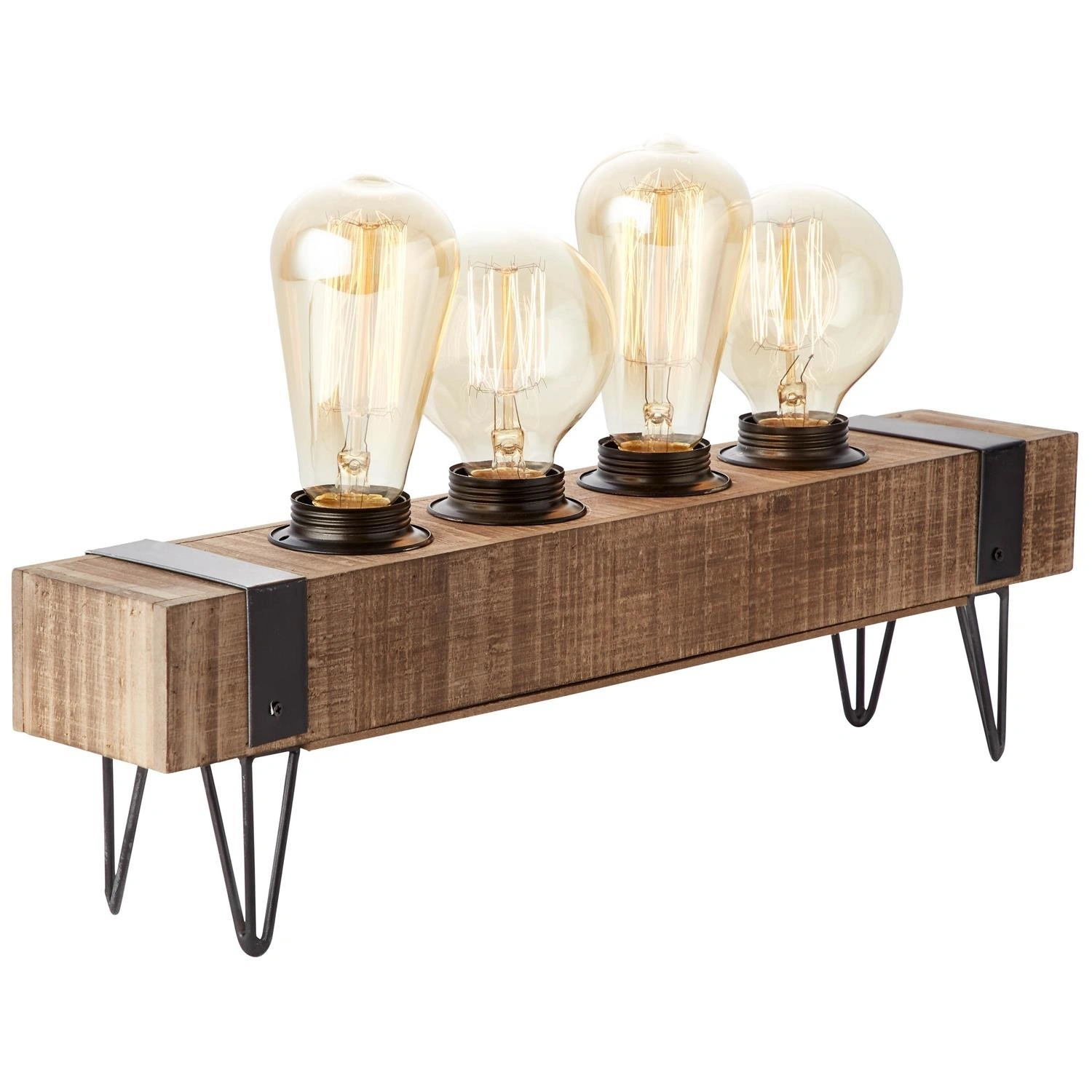 Tischleuchte »WOODHILL«, E27, HxLxT: : 140 x 46 x 8,3 mm