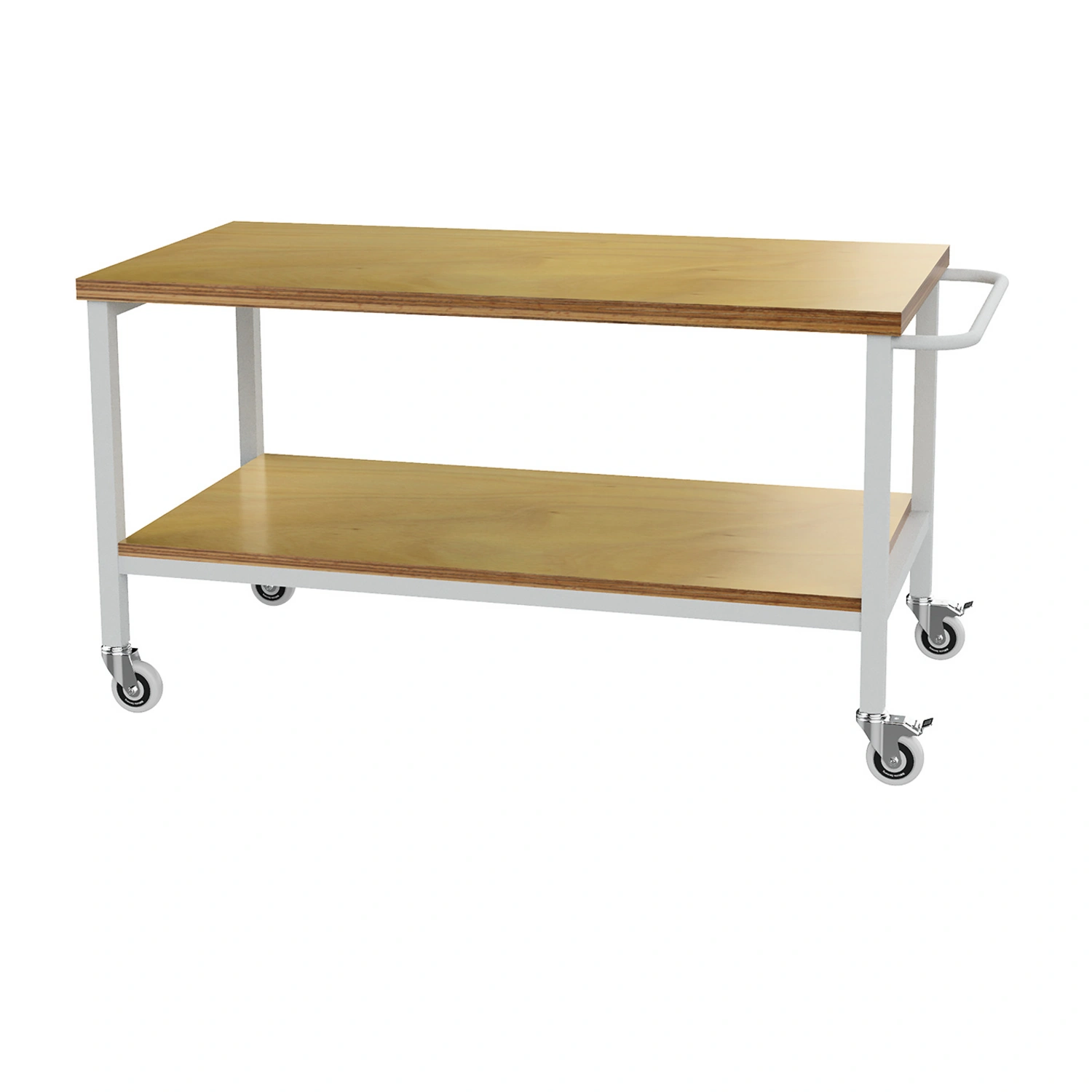 Transportwagen, BxHxT: 150 x 85,9 x 75 cm, rollbar