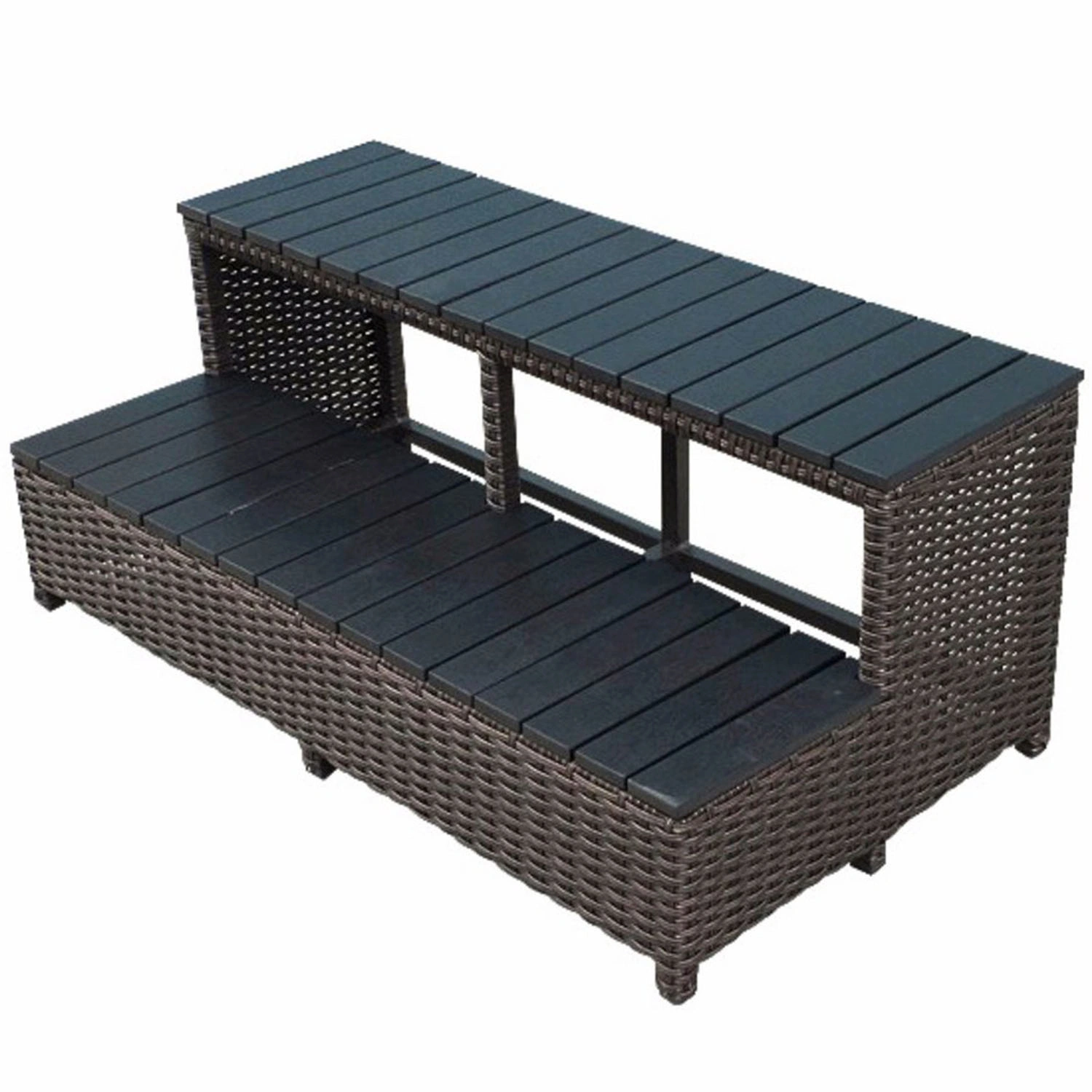 Whirlpool Treppe, 85 x 56 x 43 cm, für quadratische Whirlpools mit 2 m Länge