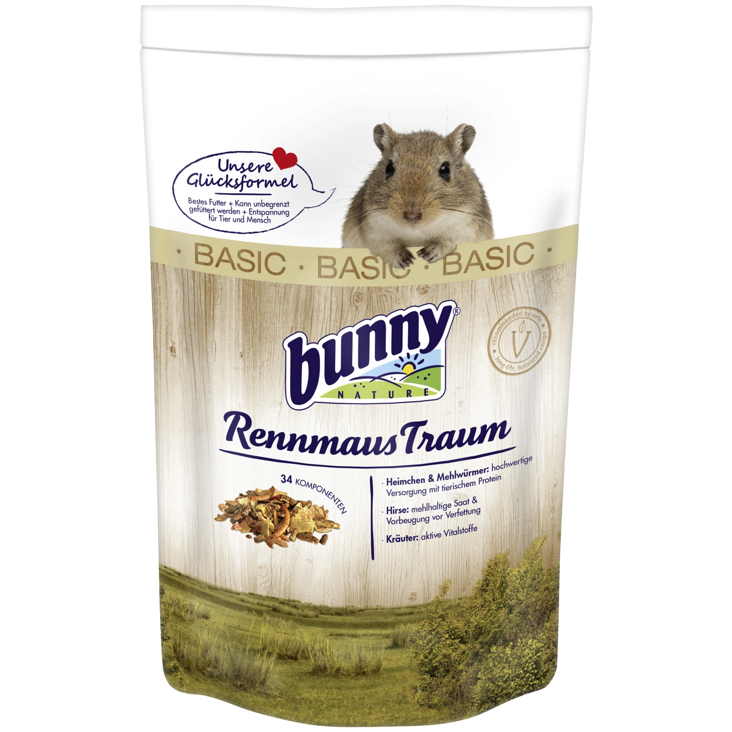 Trockenfutter »Rennmaus Basic«, für Rennmäuse