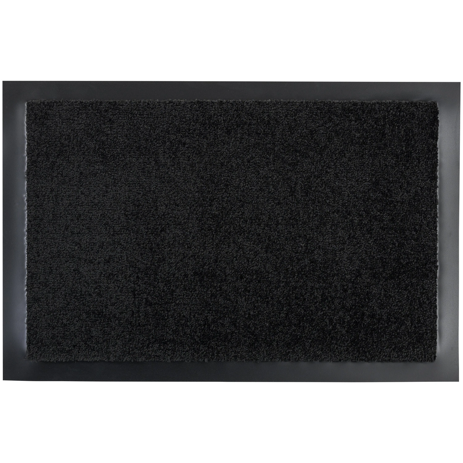 Türmatte, Schwarz, LxBxH: 60 x 40 x 0,7 cm