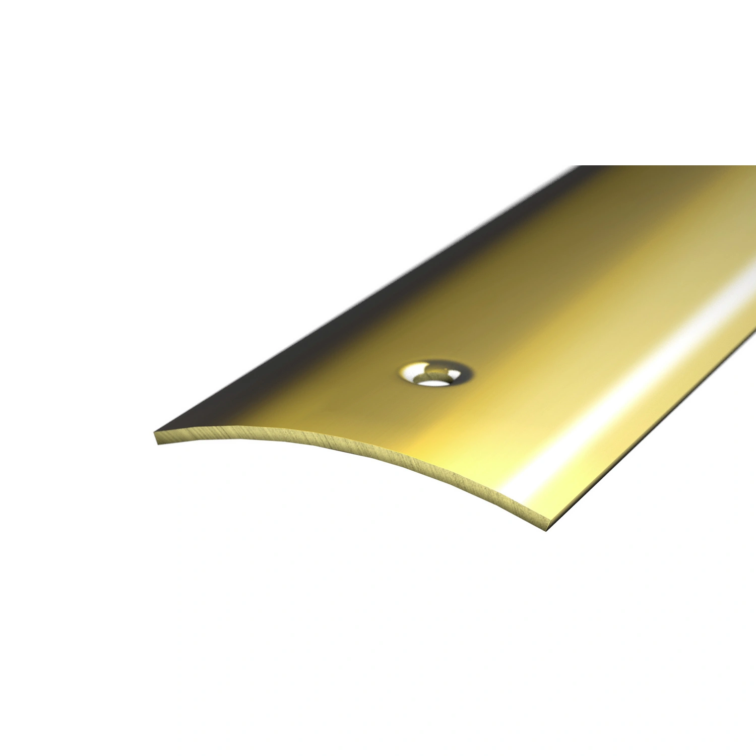 Übergangsprofil, BxH: 40 x 4 mm, mittig versenkt gelocht
